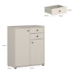 Forte Комода 75 см Archbox, пісочний, T2KK50-U60 - Home Club, зображення 6