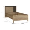 Forte Каркас кровати, JTNL1091-M682 - Home Club, изображение 6