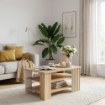 Forte Столик 100 см Arank «Пісочний»/«Дуб Маувелла», CFTT5242-M802 - Home Club