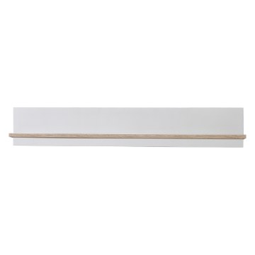 Forte Настенная полка 160 см Elara, белый/дуб Bianco, ERXB02-C586 - Home Club