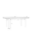 Forte Стол 150 см Pontypool, белый/дуб «Рива», TBLT7127-Q245 - Home Club, изображение 10