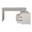 Forte Письмовий стіл 120 см Archbox, пісочний, T2KB231L-U60 - Home Club, зображення 3