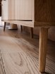 Forte Шафа 160 см Harllson, білий/дуб Mauvella, HLTT231REC-M807 - Home Club, зображення 9