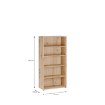 Forte Стелаж 75 см Archbox «Дуб Artisan», T2KR412-D78 - Home Club, зображення 6