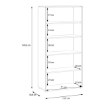 Forte Стелаж 75 см Archbox «Дуб Artisan», T2KR412-D78 - Home Club, зображення 7