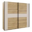 Forte Шафа 220 см Bellevue Пісочний/Дуб Mauvella, BLQS92711-M802 - Home Club, зображення 5