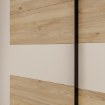 Forte Шафа 220 см Bellevue Пісочний/Дуб Mauvella, BLQS92711-M802 - Home Club, зображення 13