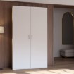 Forte Шкаф 120 см, белый, HMNS922-120 - Home Club, изображение 2