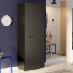 Forte Шкаф для обуви 70 см Net306, черный, MS263-Z13 - Home Club