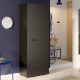 Forte Шафа для взуття 70 см Net306 Чорна, MS263-Z13 - Home Club