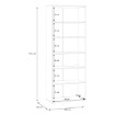 Forte Шкаф для обуви 70 см Net306, черный, MS263-Z13 - Home Club, изображение 7