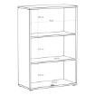 Forte Комода 75 см Archbox, пісочний, T2KK30-U60 - Home Club, зображення 7