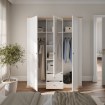 Forte Шафа 170 см Pontypool Білий/Дуб «Ріва», PNTS931-Q214 - Home Club, зображення 2
