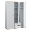 Forte Шафа 170 см Pontypool Білий/Дуб «Ріва», PNTS931-Q214 - Home Club, зображення 7