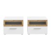 Forte Шафки 52 см Mayacus Білий/Дуб Mauvella, JCKK011ST-M953 - Home Club, зображення 4