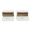 Forte Шафки 52 см Mayacus Білий/Дуб Mauvella, JCKK011ST-M953 - Home Club, зображення 5