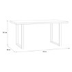 Forte Стіл 160 см Tables, TBLT442-H51-904 - Home Club, зображення 3