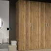 Forte Шкаф шириной 90 см Econobox 2, дуб Mauvella, ECBS921-D108 - Home Club