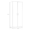 Forte Шкаф шириной 90 см Econobox 2, дуб Mauvella, ECBS921-D108 - Home Club, изображение 6