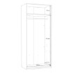 Forte Шкаф шириной 90 см Econobox 2, дуб Mauvella, ECBS921-D108 - Home Club, изображение 7