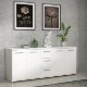 Forte Білий комод180 см Pilvi, FINPILVI01-120 - Home Club