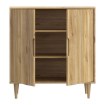 Forte Комода 95 см Sherbrooke, дуб Mauvella, CVRK221EC-D108 - Home Club, зображення 3