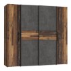 Forte Шафа 200 см Narago Old – Wood Vintage/Бетон, KLTS62321-C754 - Home Club, зображення 4