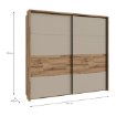 Forte Шкаф 231 см Ricciano «Песочный»/«Дуб с прослойками», RCQS92413B-Q250 - Home Club, изображение 10