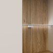Forte Витрина 95 см Seravel, цвет «Песочный»/«Дуб Маувелла», SVLV621L-Q112 - Home Club, изображение 12
