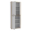 Forte Шафа 90 см Keflavik, білий/дуб Artisan, KFLS822-C881 - Home Club, зображення 5