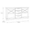 Forte Комод, RHPK231-D43 - Home Club, зображення 6