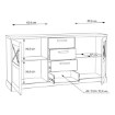 Forte Комод, RHPK231-D43 - Home Club, зображення 7