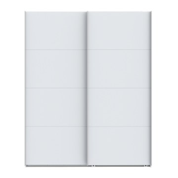 Forte Розсувна шафа 170 см Sophistispace, біла, SSQS82411-120 - Home Club
