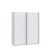 Forte Шкаф с раздвижными дверцами 170 см Sophistispace, белый, SSQS82411-120 - Home Club, изображение 3