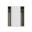 Forte Шкаф с раздвижными дверцами 170 см Sophistispace, белый, SSQS82411-120 - Home Club, изображение 4