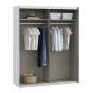 Forte Шкаф с раздвижными дверцами 170 см Sophistispace, белый, SSQS82411-120 - Home Club, изображение 6