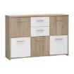 Forte Комода 115 см Quadro, дуб «Сонома»/білий, QDRK17-Q45F - Home Club, зображення 2