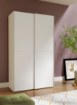 Forte Розсувна шафа 120 см Ozzula, біла, OZLS722X10-120 - Home Club