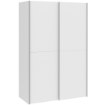 Forte Розсувна шафа 120 см Ozzula, біла, OZLS722X10-120 - Home Club, зображення 2
