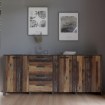 Forte Комода 206 см Clif Old – Wood Vintage/Темно-сірий бетон, CLFK243R-C546 - Home Club