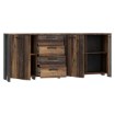 Forte Комода 206 см Clif Old – Wood Vintage/Темно-сірий бетон, CLFK243R-C546 - Home Club, зображення 5