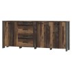 Forte Комода 206 см Clif Old – Wood Vintage/Темно-сірий бетон, CLFK243R-C546 - Home Club, зображення 6