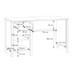 Forte Письменный стол L, JTNB121-M635 - Home Club, изображение 7