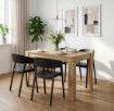 Forte Розкладний стіл 120x85 см, дуб Mauvella, TMST142-D108 - Home Club, зображення 10