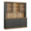 Forte Буфет 185 см Pontypool, дуб «Mauvella»/однотонный «Wolfram Grey», PNTR731-Q243 - Home Club, изображение 9