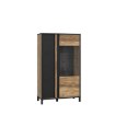 Forte Витрина 100 см Hayato, черный/альпийская ель, HYTV521R-M215 - Home Club, изображение 2