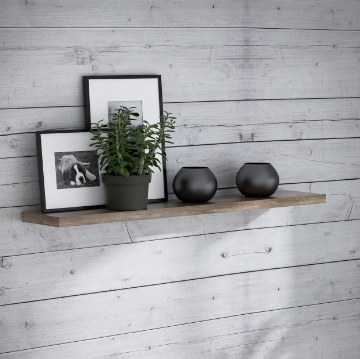 Forte Настенная полка 140 см Duro, дуб античный, DURB01-D39 - Home Club