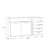 Forte Комод, TUZK231B-C843 - Home Club, изображение 5