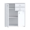 Forte Комода 75 см Archbox, біла, T2KK50-120 - Home Club, зображення 3