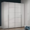 Forte Шафа 200 см Narago, біла, NRGS32511-120 - Home Club